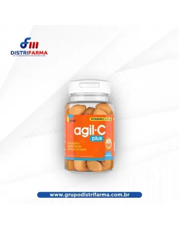 VITAMINA C GOMINHA AGIL-C LARANJA C/40 UND (PHARLAB)