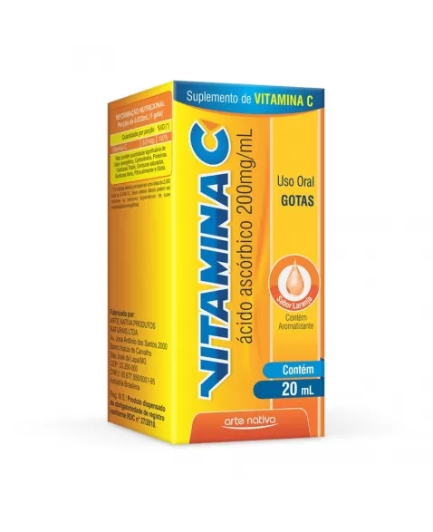 VITAMINA C GOTAS 20ML (ARTE NATIVA)