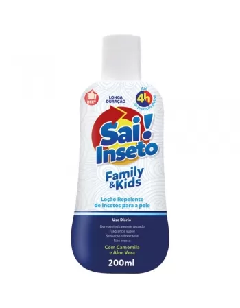 REPELENTE LOCAO SAI INSETO 200ML (NUTRIEX)