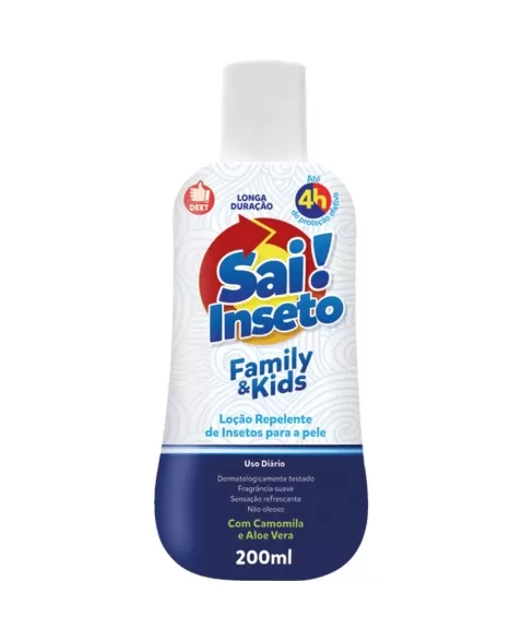 REPELENTE LOCAO SAI INSETO 200ML (NUTRIEX)