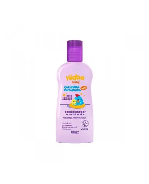 CONDICIONADOR HIDRABABY GALINHA PINTADINHA 200ML BEBE CALMINHO (FARMAX)