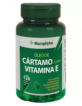 CARTAMO + VITAMINA E SOFTGEL C/120CAPS (MACROPHYTUS)