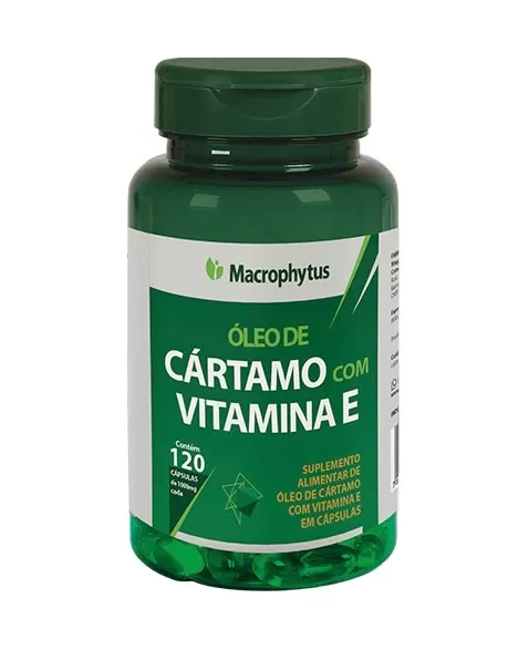 CARTAMO + VITAMINA E SOFTGEL C/120CAPS (MACROPHYTUS)