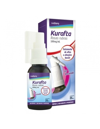 KURAFTA SPRAY 25ML P/AFTAS (VIDORA)