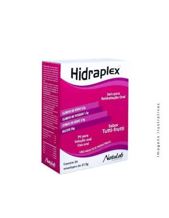 HIDRAPLEX PO REIDRATANTE TUTTI-FRUTTI C/4 UND (NATULAB)