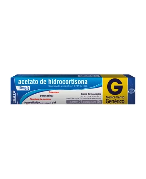 HIDROCORTISONA 1% CREME 15G (TEUTO)