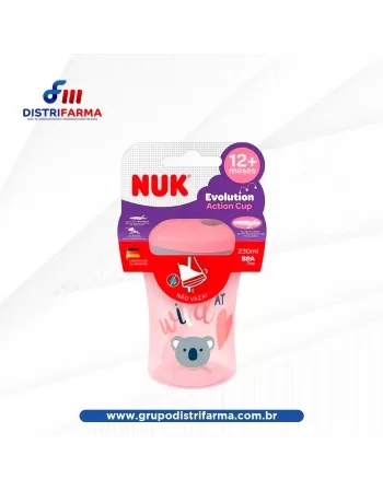 COPO EVOLUTION C/CANUDO 230ML GIRL (PA7634-2G) (NUK)