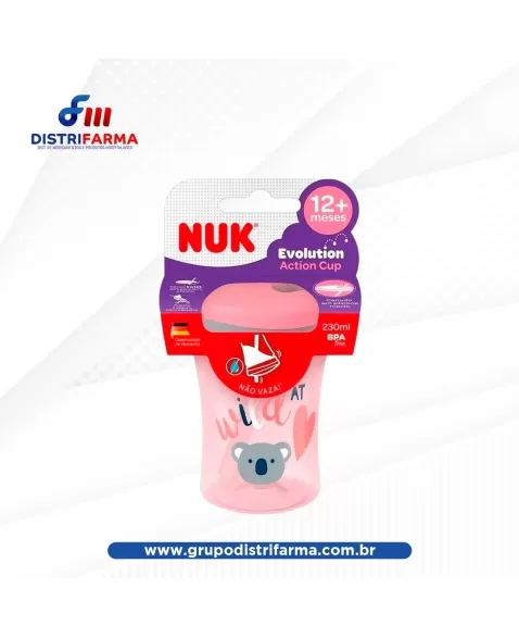 COPO EVOLUTION C/CANUDO 230ML GIRL (PA7634-2G) (NUK)