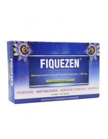 FIQUEZEN 260MG C/20CPR PASSIFLORA (MEDQUIMICA)