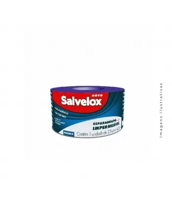 ESPARADRAPO IMPERMEAVEL BRANCO 2,5CM X 4,5M SALVELOX (CREMER S/A)