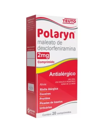 POLARYN 2MG C/20CPR DEXCLORFENIRAMINA (TEUTO)