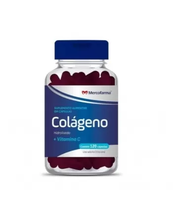 COLAGENO HIDROLISADO + VITAMINA C C/120CAPS (MERCOFARMA)