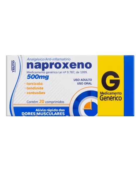 NAPROXENO 500MG C/20CPR (TEUTO)