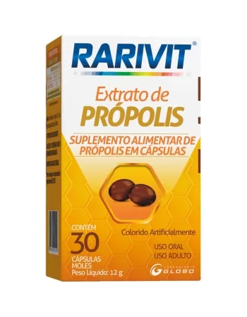 RARIVIT PROPOLIS C/30CAPS (GLOBO)