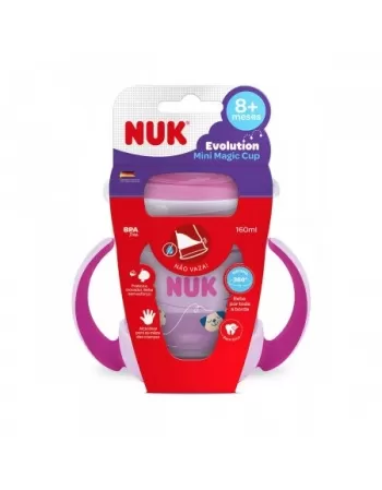 COPO MINI MAGIC CUP 360 C/ALCA 160ML GIRL (PA7639-1G) (NUK)