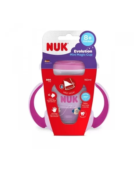 COPO MINI MAGIC CUP 360 C/ALCA 160ML GIRL (PA7639-1G) (NUK)