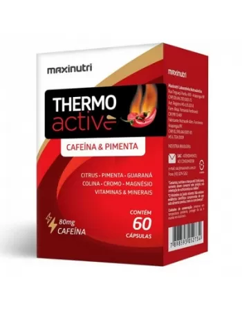 THERMO ACTIVE FRUTAS CITRICAS C/60CAPS (MAXINUTRI)