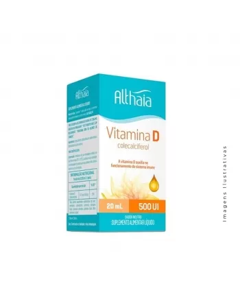 VITAMINA D GOTAS 500UI 20ML (ALTHAIA)