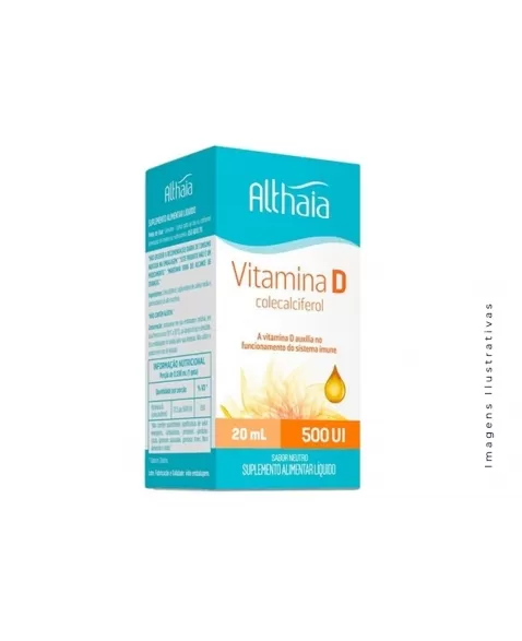 VITAMINA D GOTAS 500UI 20ML (ALTHAIA)