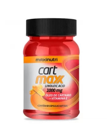 OLEO DE CARTAMO + VITAMINA E C/60CAPS (MAXINUTRI)