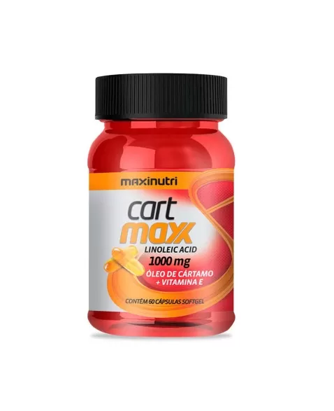 OLEO DE CARTAMO + VITAMINA E C/60CAPS (MAXINUTRI)