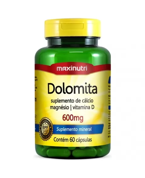 DOLOMITA 600MG C/60CAPS (MAXINUTRI)