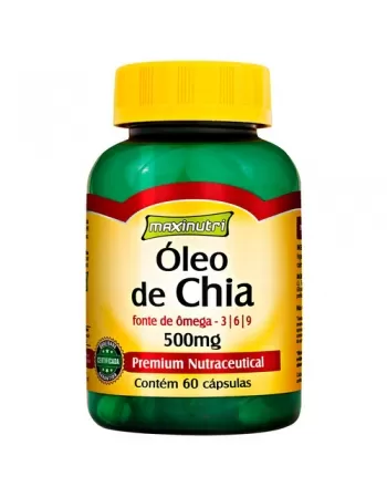 OLEO DE CHIA 500MG C/60CAPS (MAXINUTRI)