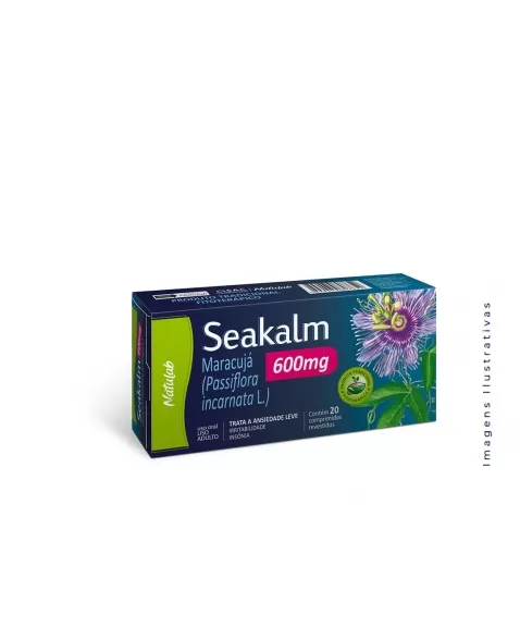 SEAKALM 600MG C/20CPR PASSIFLORA (NATULAB)