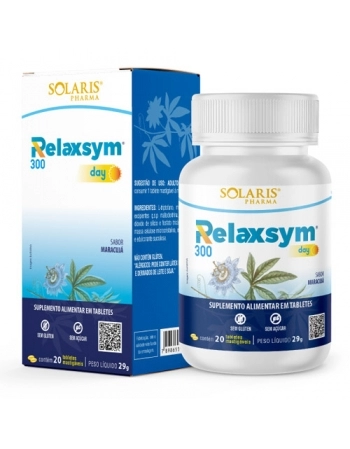 RELAXSYM 300 C/20CPR PASSIFLORA + TRIPTOFANO (SOLARIS)