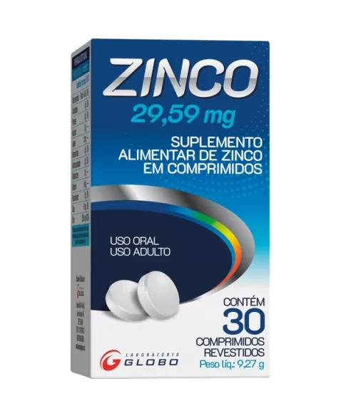 ZINCO C/30CAPS (GLOBO)