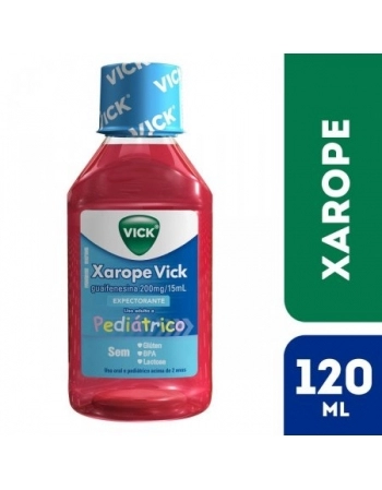 VICK XAROPE 120ML GUAIFENESINA (PROCTER & GAMBLE)