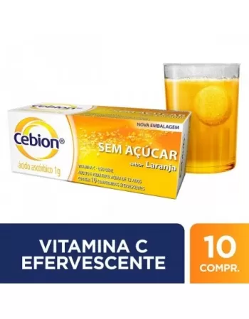 CEBION 1G EFERVESCENTE VITAMINA C C/10 ZERO ACUCAR (PROCTER & GAMBLE)