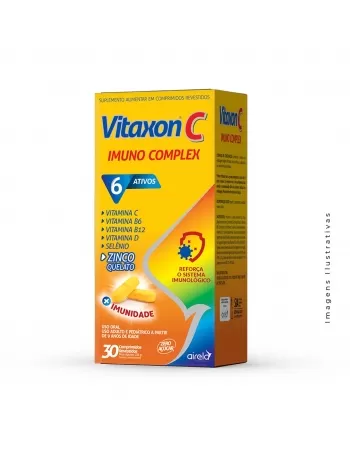 VITAXON C 500MG IMUNO COMPLEX 6G C/30CPR (AIRELA)