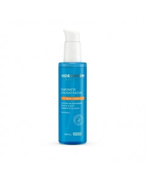 SABONETE LIQUIDO FACIAL HIDRADERM 140ML (FARMAX)