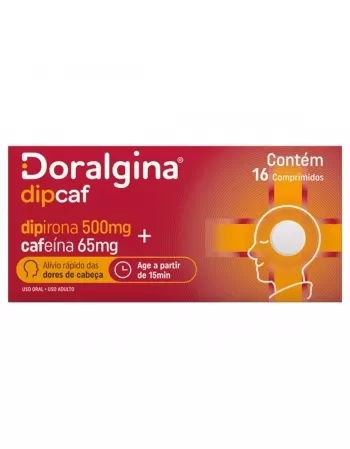 DORALGINA 500MG C/16CPR DIPIRONA + CAFEINA (NEO QUIMICA SIMILAR)