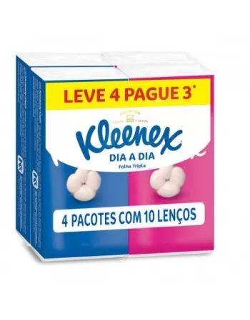 LENCO PAPEL KLEENEX C/4 X 10 (KIMBERLY-CLARK)