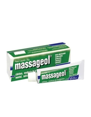 MASSAGEOL POM 30G METILA + CANFORA + MENTOL (NEO QUIMICA SIMILAR)