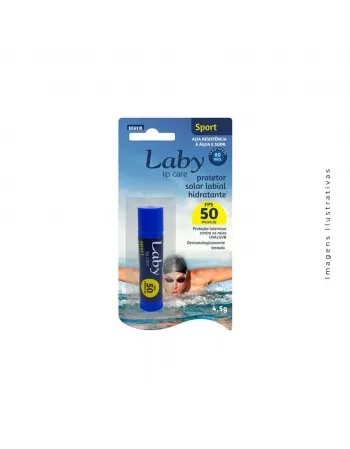 PROTETOR LABIAL LABY FPS 50 SPORT 4,5G (BRAVIR)