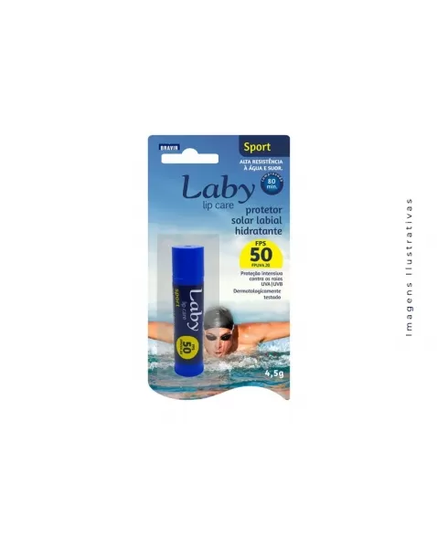 PROTETOR LABIAL LABY FPS 50 SPORT 4,5G (BRAVIR)