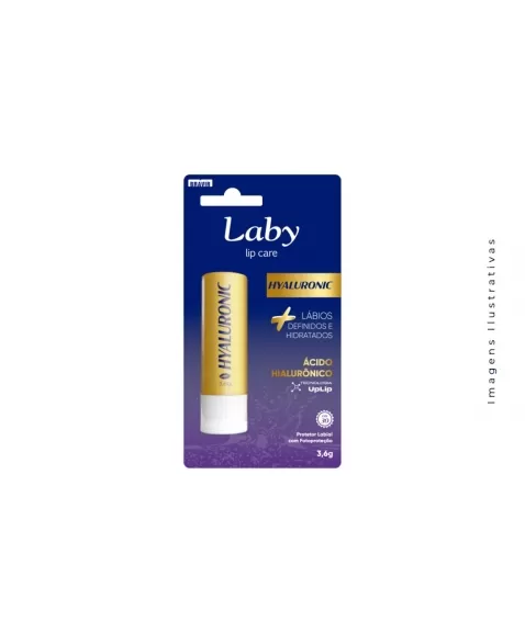 PROTETOR LABIAL LABY FPS 30 HYALURONIC 3,6G (BRAVIR)