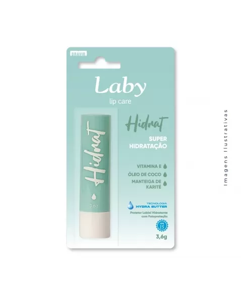 PROTETOR LABIAL LABY FPS 15 HIDRAT 3,6G (BRAVIR)