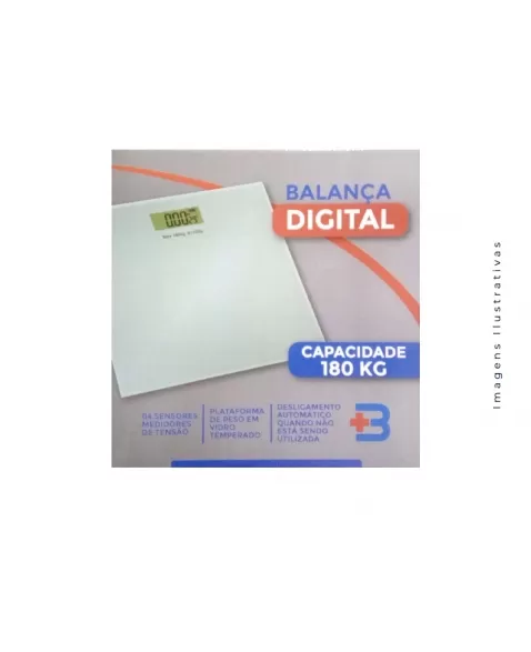 BALANCA DIGITAL BELAMASK PRATA 180KG (BELAMASK)