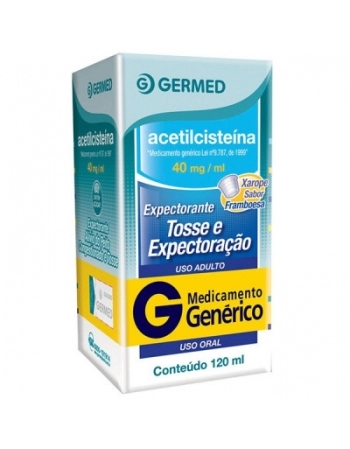 ACETILCISTEINA XAROPE ADULTO 120ML (GERMED)