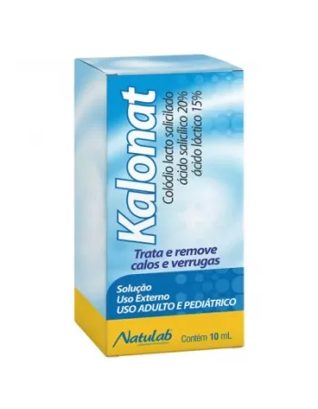 KALONAT 10ML LOCAO P/CALOS E VERRUGAS NOVA EMB (NATULAB)