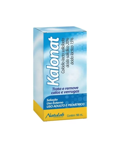 KALONAT 10ML LOCAO P/CALOS E VERRUGAS NOVA EMB (NATULAB)