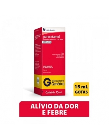 PARACETAMOL GOTAS 15ML (UNIAO QUIMICA)