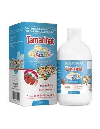 TAMARINAT FIBRAS INFANTIL MORANGO 240ML (ARTE NATIVA)