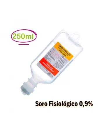 SORO FISIOLOGICO 0,9% AMPOLA 250ML (EQUIPLEX)