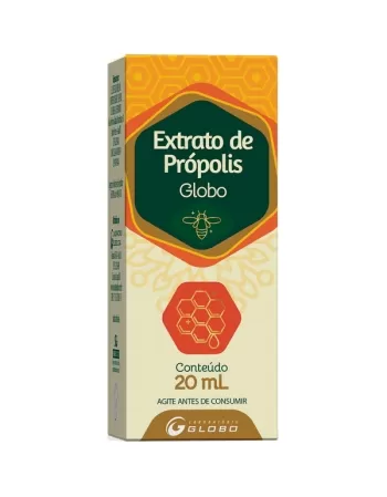 EXTRATO DE PROPOLIS C/ALCOOL 20ML (GLOBO)