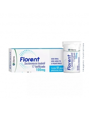 FLORENT 100MG C/12CAPS (CIFARMA)